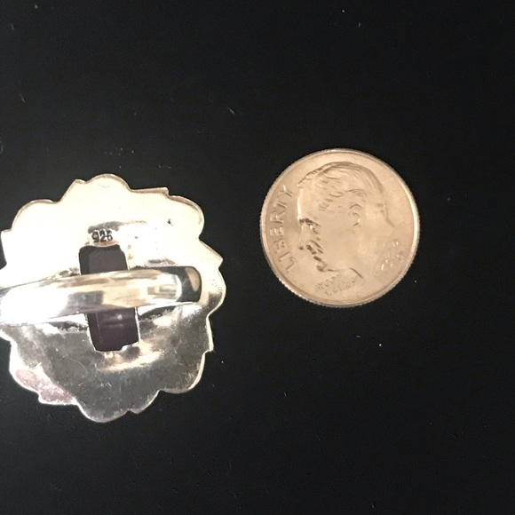 Dragon Vein Agate Ring - Picture 4 of 5